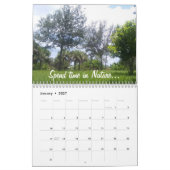 Prachtige NATUUR Afbeeldingen Inspirerend agenda Kalender (Jan 2027)