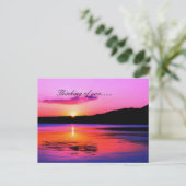 Prachtige Natuur Briefkaart (Staand voorkant)