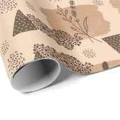 Prachtige Natuur-omslagpapier Cadeaupapier (Rol Hoek)