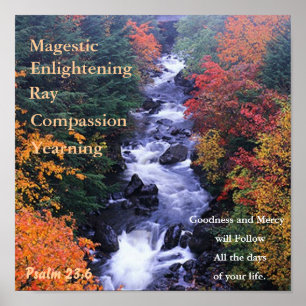 Prachtige Natuur Poster. Poster