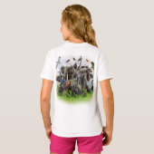 prachtige natuur  t-shirt (Achterkant volledig)