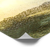 Prachtige Natuur van de Chinese bergtempel Poster (Hoek)