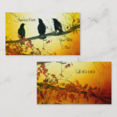 Prachtige Natuur vogels Visitekaartje (Voorkant / Achterkant)