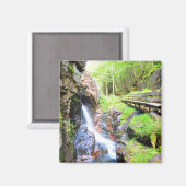 Prachtige Natuurlijke Waterval landschap NH Magnet (Voorkant / Achterkant)