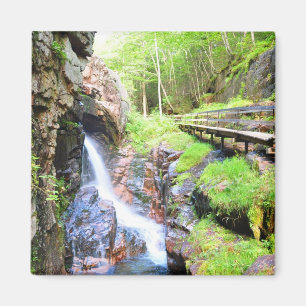 Prachtige natuurwatervalstand NH Magnet