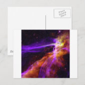 Prachtige Nebula Briefkaart (Voorkant / Achterkant)