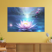 Prachtige neuphar canvas afdruk (Insitu (Woonkamer))