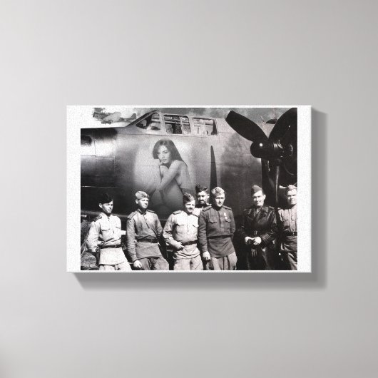 Prachtige neuskunst canvas afdruk (Voorkant)