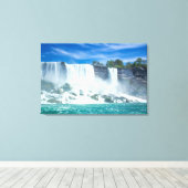 Prachtige Niagara-Herfsten, Midday Canvas Afdruk (Insitu (Houten vloer))