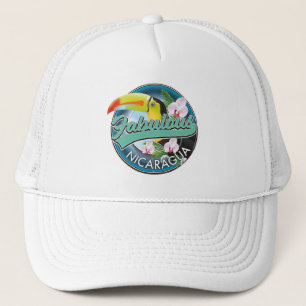 Prachtige Nicaragua toekan logo Trucker Pet