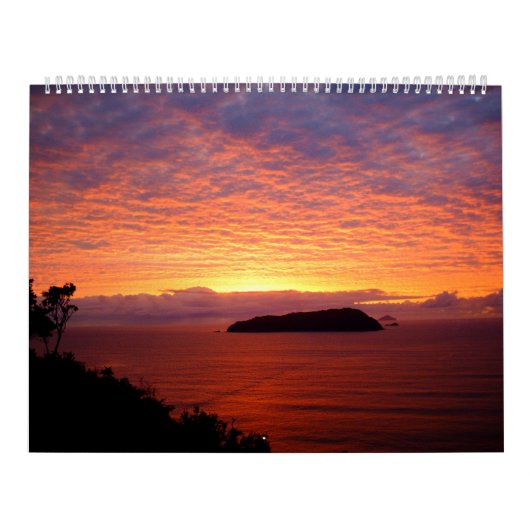 Prachtige Nieuw-Zeelandse kalender (Hoes)