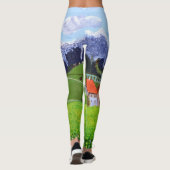 Prachtige Noorwegen Leggings (Achterkant)
