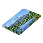 Prachtige Noorwegen, schilderachtig landschap Magneet (Linkerzijde)