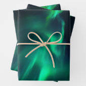 Prachtige Nord Lights Wrapping Paper (In situ)