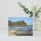 Prachtige Ocean Beach Oahu Hawaii Briefkaart (Staand voorkant)