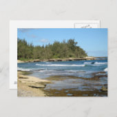 Prachtige Ocean Beach Oahu Hawaii Briefkaart (Voorkant / Achterkant)