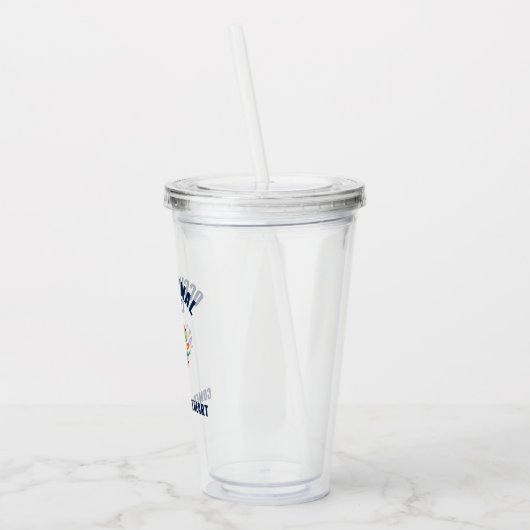 Prachtige offerte voor de behandeling bij ingebrui acryl drinkbeker (Links)