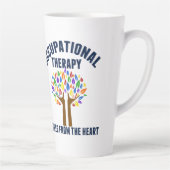 Prachtige offerte voor de behandeling bij ingebrui latte mok (Rechts)