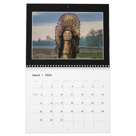 Prachtige Ohio 2018-agenda van Thomas Minutolo Kalender (Mar 2026)