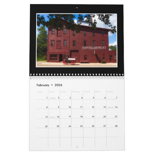 Prachtige Ohio 2018-agenda van Thomas Minutolo Kalender (Feb 2026)