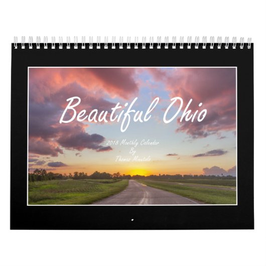 Prachtige Ohio 2018-agenda van Thomas Minutolo Kalender (Hoes)