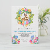 Prachtige olietjes voor paasbundeleieren kaart (Staand voorkant)