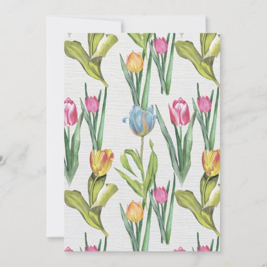 Prachtige olietjes voor paasbundeleieren kaart (Achterkant)