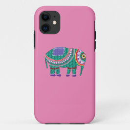 Prachtige olifant iPhone 11 hoesje