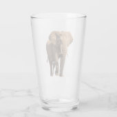 Prachtige olifant glas (Achterkant)