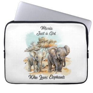 Prachtige olifant laptop sleeve
