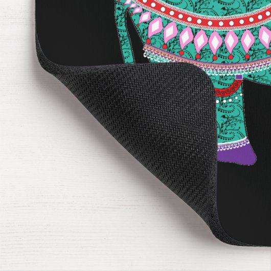 Prachtige  olifant muismat (Hoek)