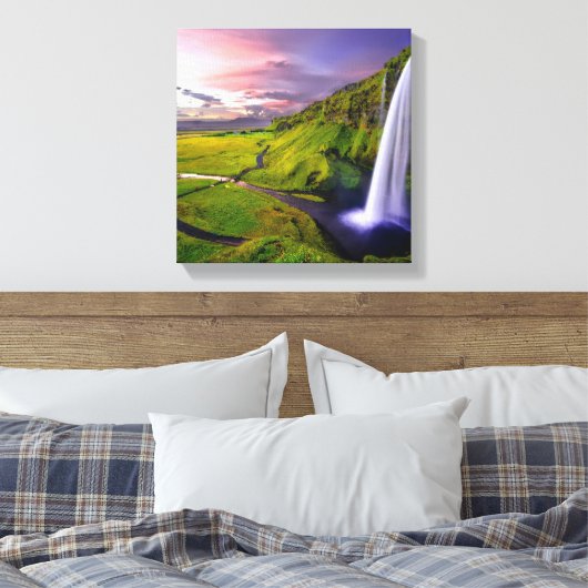 Prachtige omgeving canvas afdruk (Insitu (Slaapkamer))