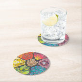 Prachtige Onderzetters met kleurrijk mozaïekontwer (Insitu)