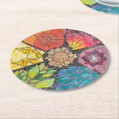 Prachtige Onderzetters met kleurrijk mozaïekontwer (Gebogen)