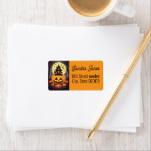 Prachtige one of a kind adresetiketten Halloween Etiket (Insitu)