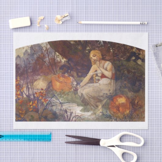 Prachtige  ontkoppeling van kunstwerken tissuepapier (Craft)