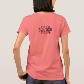 Prachtige ontsnapping 1 t-shirt (Achterkant)