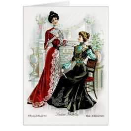 Prachtige  ontwerper van 1900 voor vrouwen