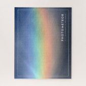 Prachtige oogverblindende regenboog in de wolken legpuzzel (Verticaal)