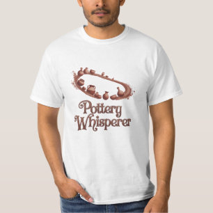 Prachtige op aardewerk geïnspireerde graphics t-shirt