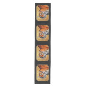 Prachtige Oranje bengachtige tijger Medium Tafelloper (Voorkant)