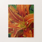 Prachtige oranje luiachtige puzzel (Verticaal)