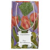 Prachtige Oranje Tulpen Klein Cadeauzakje (Voorkant)