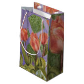 Prachtige Oranje Tulpen Klein Cadeauzakje (Achterkant Gekanteld)