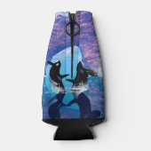 Prachtige orka flesjeskoeler (Achterkant)