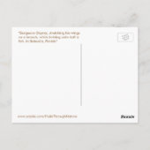 Prachtige Osprey hawk Florida Briefkaart (Achterkant)