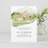 Prachtige OWLS-bruiloft (Staand voorkant)