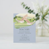 Prachtige OWLS-bruiloft Briefkaart (Staand voorkant)