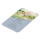 Prachtige OWLS-bruiloft Magneet (Linkerzijde)