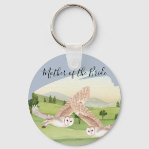 Prachtige OWLS-bruiloft Sleutelhanger